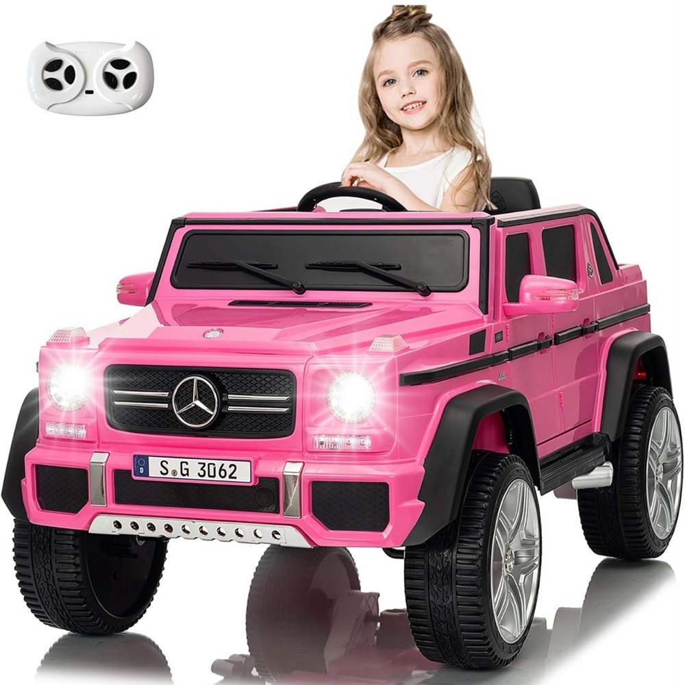 Pink Ride-On Toy Car - Picture 3 of 4